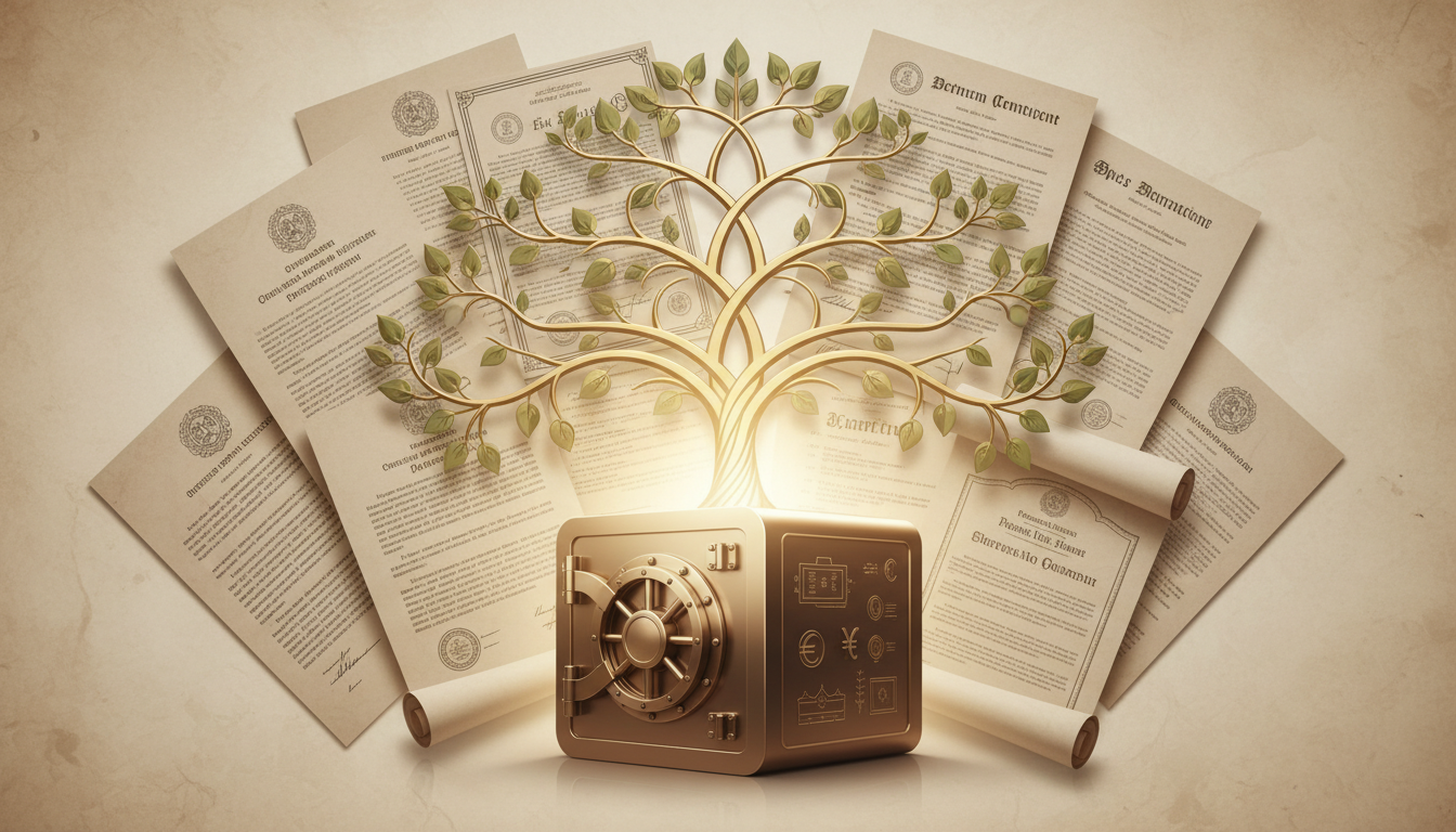 Estate Planning conceptual illustration